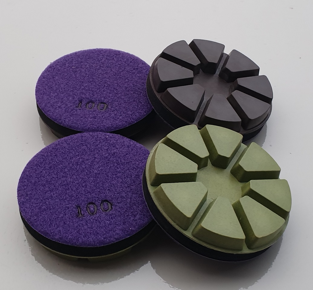 Diamond Pads for Power Trowel Polishing System