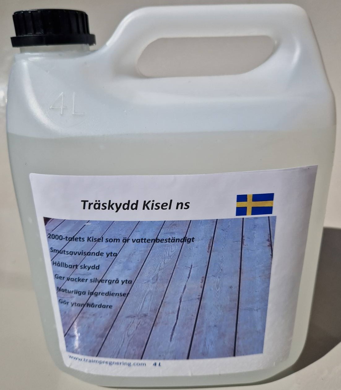 Kisel för trädäck